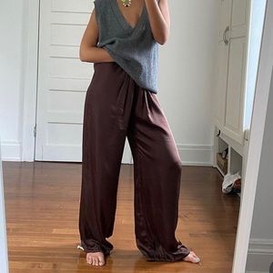 Donni silky cinch pant
